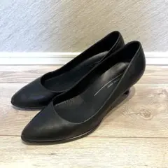 エコー　黒パンプス　39のサムネイル
