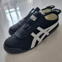 【新品未使用】オニツカタイガー MEXICO 66 SLIP-ON 黒 27㎝