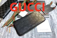 GUCCI ラウンド ファスナーグラデーション レア−品‼️