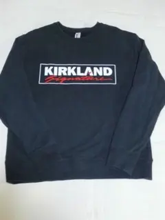 【美品】コストコ カークランド スエット 黒 メンズ S レディース Ｍ