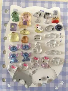 お値下げ！正規品！ディズニー　サンリオ　ボンボンドロップシール おすそわけ