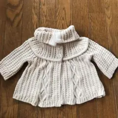 baby GAP コットンカーディガン　オフホワイト