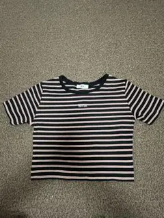 WEGO ボーダー クルーネックTシャツ Fサイズ