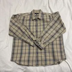 BEAMS HEART チェック柄 長袖シャツ M