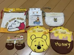 Disney プーさん 巾着、椅子カバー