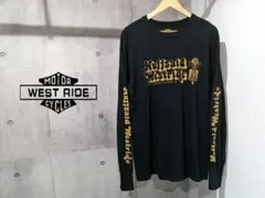 WESTRIDE ウエストライド NUFFSAID 長袖Tシャツ42 ロンT 黒のサムネイル