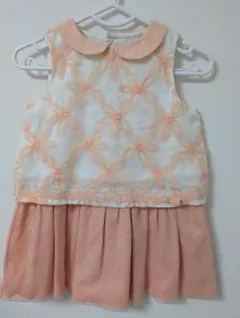 SENSE OF WONDER 花柄刺繍ワンピース 80サイズ