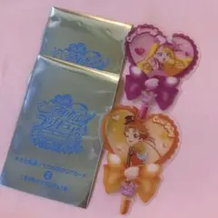 キミとアイドルプリキュア 入場特典クリアカード キュアウィング キュアバタフライ