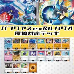 【環境対応済み】ガブリアスex&ルカリオ構築デッキ/現行レギュレーション