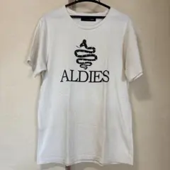 ALDIES ホワイト Tシャツ Mサイズ