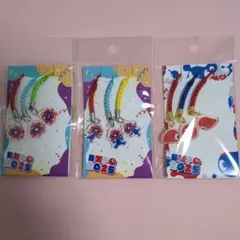 Expo 2025　ミャクミャク カラフルストラップ3セット 新品・未開封