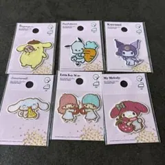 h*☆様 キャラクター ワッペンセット 6種