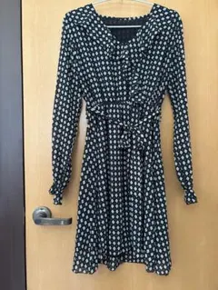 ファビアナフィリッピ ワンピース カシミヤ混 ニット 切替 イタリア製