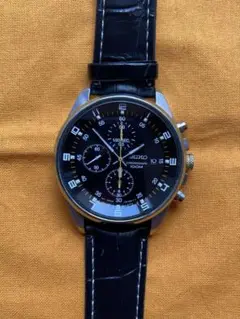 SEIKO クロノグラフ 腕時計 ブラックSSB159P1 SEIKO クロノグラフ 腕時計 ブラックSSB159P1 - メルカリ