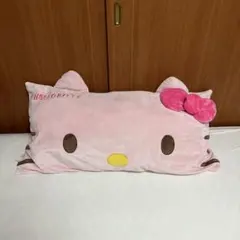レトロ♡BIGハローキティ＆ガチャピンの クッション？抱き枕？ミ 