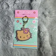 日焼けキティ　アクリルキーホルダー