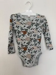 H&M オーガニックコットンロンパース 9-12M