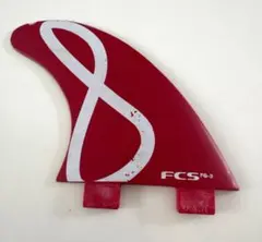 FCS FG-3 サーフボードフィン レッド 右側 1個のサムネイル