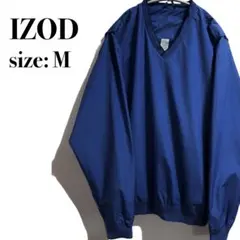IZOD 나일론 풀오버 재킷 빈티지