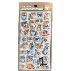 ボンボンドロップシール　猫　和柄　第二弾　クーリア