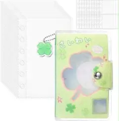 シール帳　四つ葉のクローバー