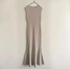 グレイル ノースリーブ マーメイド ロング ニットワンピース Ｍ きれいめ 人気