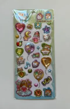 おまとめ可　ハムちゃんずワールド　ぷくキラ シール　新品未開封