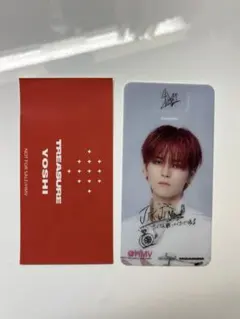 treasure JIKJIN HMV特典 しおり ヨシ