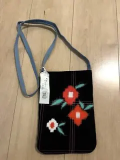 【一点もの】室町呉袋 アンティーク着物 ショルダーバッグ 真田紐 一澤帆布