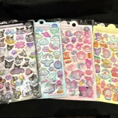 ボンボンドロップシール　マイメロディ　クロミ　キティ　風　水シール