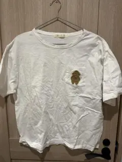 土偶　刺繍　Tシャツ　ブルーブルーエのサムネイル