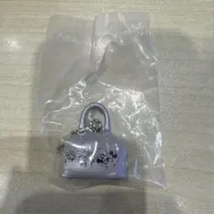 ディズニー　バッグコレクション　PVCバッグ　シルバー　ガチャ