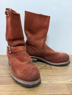 MADE IN GM JAPAN エンジニアブーツ US8.5 RED レザー - メルカリ