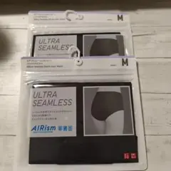 エアリズムシームレスショーツ/ジャストウエスト color:ブラック