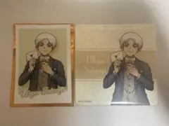 Dr.stone オンザページ 結婚式 コースター フォトカード 羽京