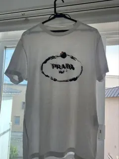 PRADA ロゴプリント Tシャツ ホワイトのサムネイル