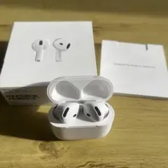AirPods 第4世代 本体のみ Apple AirPods 4 ワイヤレスイヤホン アクティブノイズキャンセリング搭載