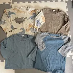H&M 長袖Tシャツ 4枚セット 90センチ