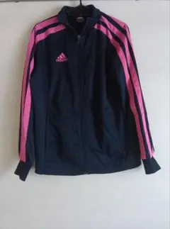 adidas ネイビー ピンク ジャージ
