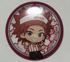 【ヒロアカ】切島鋭児郎 ROUND1 コラボ 等身 缶バッジ