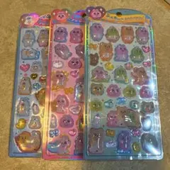 うるちゅるポップシール3枚セット