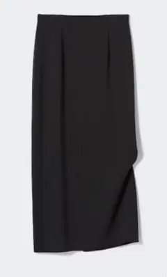 UNIQLO ストレッチダブルフェイスナロースカートSサイズ（80cm丈）