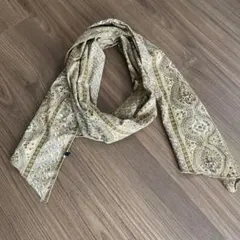 BENETTON ベネトン　エスニック　柄　 ストール　裏起毛