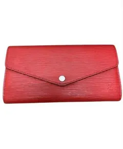 LOUIS VUITTON ルイヴィトン エピ ポルトフォイユサラ 赤 (M)
