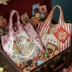 【新品未開封】ハリーポッター 百味ビーンズ ハニーデュークス エコバッグ 計2点のサムネイル