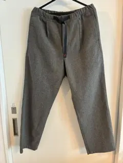 [美品] GRAMICCI グレー ウール混パンツ　Lサイズ