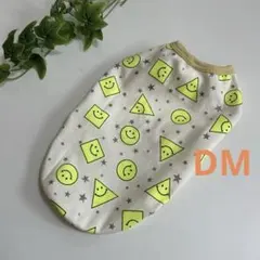 【DM】ネオンイエロー　Smileタンクトップ　ダックスM