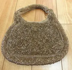 ANTEPRIMA ワイヤーバッグ ハンドバッグ ゴールド