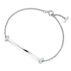 ★正規品★ TIFFANY&Co. Tスマイル ブレスレット Ag 925 廃盤のサムネイル