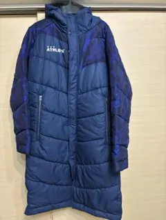 ATHLETA ベンチコート ネイビー